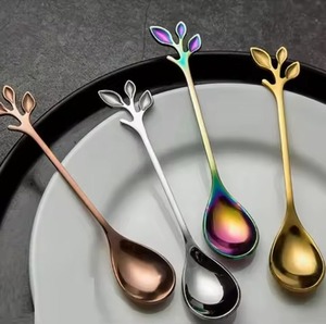 Classic Design Metal Coffee Tea Spoon Stainless Steel Sugar Spoon Dessert Spoon Kitchen Dining Timeless - Product Image 6