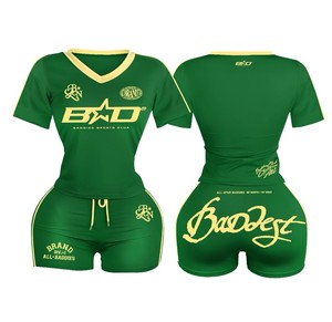 Conjunto de Dos Piezas para Mujer, Verano 2026, TAHAD, al por Mayor, Shorts y Camiseta de Manga Corta con Estampado Sexy, Conjunto Deportivo para Mujer - Product Image 1