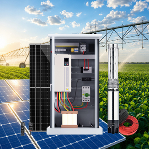 Pompe à eau solaire submersible linéaire VEICHI 80 hectares pour système d'irrigation agricole à pivot central - Product Image 1