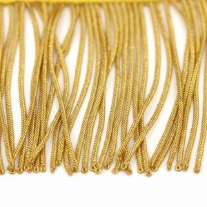 Frange en fil métallique décorative de haute qualité, écologique et durable, pour la maison, les textiles et les vêtements, sur mesure - Product Image 5