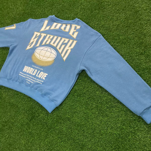 Sudadera de Hombre de Primera Calidad con Cuello Redondo, Estampada, de Algodón y Felpa, con Logotipo Personalizado, Talla Grande - Product Image 3