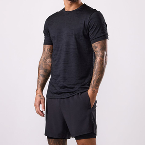 Camiseta Oversize Personalizada al por Mayor, 260 g/m², Cuello Redondo, Negra Lisa, para Hombre - Product Image 1