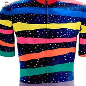 Traje de Triatlón de Compresión de Calidad Premium con Media Cremallera y Material Súper Elástico para Ciclismo, Running y Natación - Conjunto Corto - Product Image 3