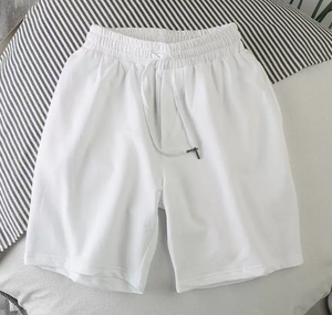 Pantalones Cortos de Satén de Color Liso para Hombre, Novedad 2026, de Corte Holgado con Cintura Ancha, Estilo 5 Puntos, Ideales para Playa, Hogar y Actividades al Aire Libre en Verano - Product Image 6