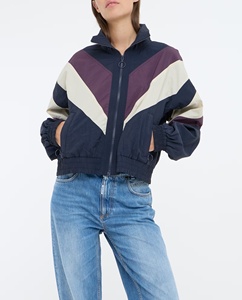 Veste coupe-vent d'hiver en toile à capuche pour homme, prix abordable, broderie, doublure en nylon respirante, imperméable, fermeture éclair - Product Image 3