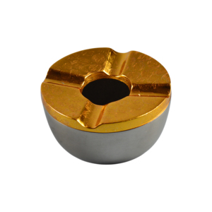 ถาดสูบบุหรี่ดีไซน์สวยหรูสีทองสดใส พร้อมที่วางสี่ช่อง ดีไซน์โลหะแข็งแรง - Product Image 3