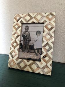 Artisan MDF Bone Inlay Eco-Friendly Photo <b>Frame</b> Easy <b>Mounting</b> Decorative Handmade Masterpiece for Elegant Home Decor - Product Image 4