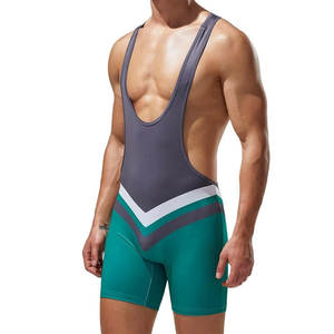 Vente en gros de maillots de lutte personnalisés par sublimation pour jeunes garçons, maillots de lutte personnalisés par sublimation pour hommes - Product Image 2