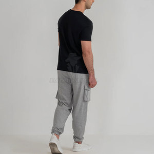 Jogging cargo en coton doux de qualité supérieure, best-seller, pour hommes, avec design multi-poches pour un style décontracté et élégant - Product Image 3