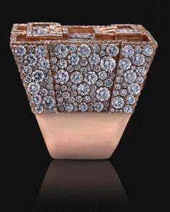 Anillo de Campeonato de Lujo, Joyería Personalizada, Estilo Hip Hop, Dos Tonos, Moissanita, Plata de Ley 925, Anillo de Compromiso o Boda - Product Image 5