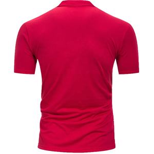 เสื้อโปโลผู้ชายแขนสั้นผ้าฝ้าย100%,เสื้อยืดลำลองปิดกระดุมสีบล็อกแฟชั่นฤดูร้อนใหม่โลโก้ที่กำหนดเอง - Product Image 2