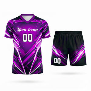 Nouvelle arrivée, maillot de volley-ball personnalisé à manches courtes, sublimation, respirant, coupe confortable, noir, rose, bleu clair - Product Image 6