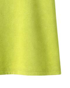 T-shirt en coton vert pour femme avec manches ornées de strass, col rond, manches courtes, style décontracté, haut tendance pour femme, personnalisable, vente en gros OEM - Product Image 6