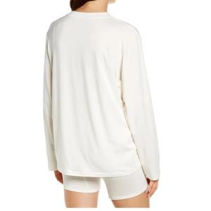 2026 T-shirt de sport pour femme, coupe décontractée, doux, élastique, respirant, col rond, manches longues, pour fitness, gym et yoga - Product Image 6