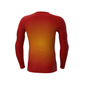 Camiseta de Manga Larga con Protección Solar y Color Degradado para Hombre, de Secado Rápido, en Poliéster, para Adultos - Product Image 2