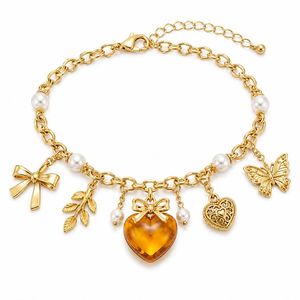 Collar de Cadena para Perro en Oro con Colgante de Ámbar Translúcido, Collares de Cadena de Lujo en Oro para Marcas de Mascotas de Comercio Electrónico - Product Image 6