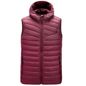 Gilet matelassé léger pour homme, veste thermique coupe-vent, vêtements d'extérieur, logo personnalisé, marque privée, OEM, vente en gros - Product Image 1