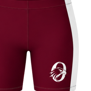 Maroon Football Shorts Athletic Uniform Shorts Team Training Wear Custom <b>Sports</b> <b>Apparel</b> Performance Clothing - Product Image 3