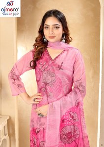 Ensemble Kurti Traditionnel de Créateur pour Femme – Tenue Ethnique Élégante pour Fêtes, Mariages et Bureau – Coupe Classique, Infroissable, Séchage Rapide - Product Image 3