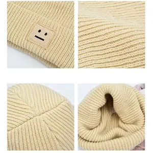 Letter Casual Beanies <b>for</b> <b>Men</b> Women Warm Knitted <b>Winter</b> Hat Fashion Solid Hip-hop Beanie Hat - Product Image 6