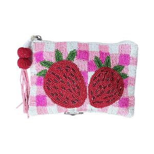 Monedero de Algodón con Cuentas de Lujo y Bordado Artístico a Mano, Diseño y Color Personalizables - Product Image 3