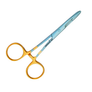 Pinzas hemostáticas, tijeras de bloqueo, pinzas para toallas y cabello, y ganchos de sujeción rectos y curvos de acero inoxidable para pesca. - Product Image 3