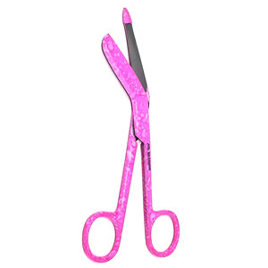 Ciseaux à pansements professionnels en acier inoxydable de haute qualité pour médecins, infirmières et trousses de premiers secours – Ciseaux de traumatologie tranchants - Product Image 1