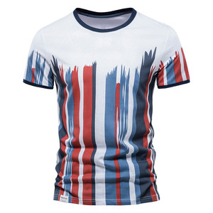 Camisetas para hombre, camisetas informales de verano, ropa para hombre, camiseta de algodón estampada para hombre, ropa de calle de manga corta con cuello redondo a la moda - Product Image 4