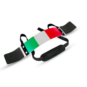 Ceinture de soutien lombaire réglable, légère et portable, design drapeau italien, pour la musculation, la protection du corps, en néoprène - Product Image 2