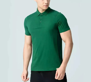 Camiseta de Algodón Grueso Personalizada, Camiseta Polo Estampada para Hombre - Product Image 3