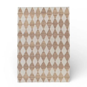 Alfombra Kilim de Yute Moderna, Ecológica y Hecha a Mano con Patrón Abstracto en Beige Natural Marfil, Tejido Plano para Sala de Estar - Product Image 5