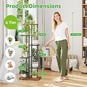 Soporte Plegable para Macetas de Hierro, Diseño Portátil, Ideal para Viajes y Fácil Almacenamiento, de un Fabricante Confiable - Product Image 6