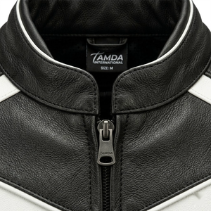 Men's Custom <b>Biker</b> Leather <b>Jacket</b> | Motorcycle Racing Motorbike Auto Racing Wear Online Sale - Product Image 6