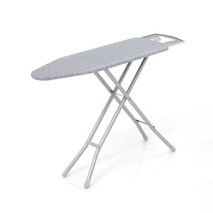 โต๊ะรีดผ้าในครัวเรือนพับได้พร้อมชั้นวางเหล็กแบบบูรณาการ - Product Image 1