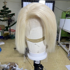 Perruques de cheveux humains HD Lace Front 180% de densité pour femmes noires, perruque transparente de cheveux raides vierges vietnamiens - Product Image 1