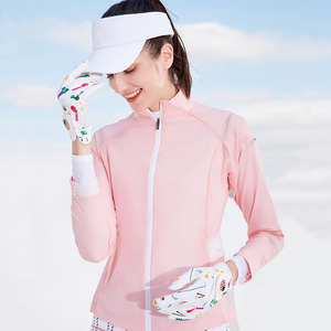 Gant de golf pour femme en cuir véritable imperméable, antidérapant, protection UV, avec marqueur de balle intégré, pour le sport et la protection des mains - Product Image 5