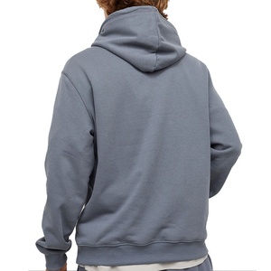 Sudadera Corta de Invierno para Hombre, Mezcla de Algodón y Elastano de Alta Calidad, Sudadera con Capucha Sólida, Gruesa, de Secado Rápido y Transpirable, Estilo Urbano - Product Image 3