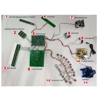 Kit de machine d'arcade à monnayeur Hot Ruletad pour usage intérieur, domestique et commercial, design en acrylique, fabriqué à Taïwan, compatible 110V/220V