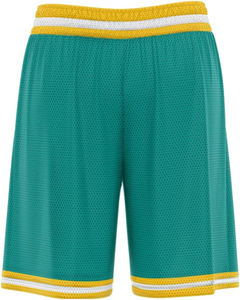 Shorts de basketball personnalisables pour hommes, séchage rapide, respirants, écologiques, imprimés, 100 % coton, pour l'été et l'entraînement sportif – Vente en gros - Product Image 3