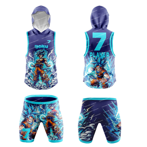 Uniforme de Fútbol Americano Personalizado 7v7 con Impresión por Transferencia de Calor, Talla Grande, Transpirable, de Secado Rápido, con Logotipo de Color Personalizado - Product Image 1