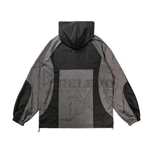 Men's Winter <b>Ski</b> Jacket for Outdoor Hiking Waterproof and Windproof with Embroidery Decoration Water-Repellent Punching Design - Product Image 2