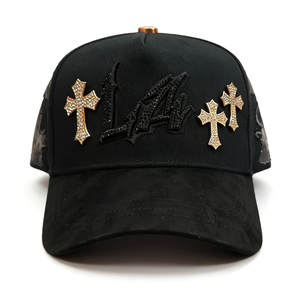 Gorra de Béisbol Unisex 100% Nueva Original de Calidad G5 con Bordado 3D de Gamuza y Patrón de Letras de Diamantes de Imitación de 5 Paneles - Gorra del Mago - Product Image 5