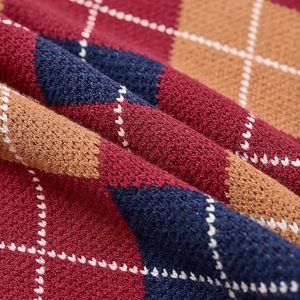 Suéter sin Mangas con Cuello en V, Transpirable, Estilo Universitario, a Rayas, para Uso Casual en el Campus - Product Image 4