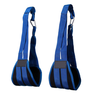 Commercial Gym Weightlifting Ab Straps for Core Workout Hanging Leg Raise Training Equipment with Padded Arm Support Design - Product Image 2