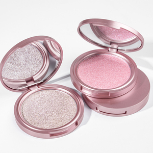 Paleta de Iluminadores Brillantes, Alta Pigmentación, Fácil de Aplicar, Resistente al Agua, Rosa, 9 Colores, Marca Privada - Product Image 3