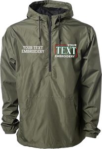 HILLER ENTERPRISES Men's Waterproof Hooded <b>Windbreaker</b> Jacket Full Sleeve Solid <b>Black</b> Lightweight Polyester Casual Winter - Product Image 5