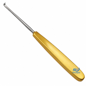 Cincel Nasal Cakir de 90 Grados, 18 cm, Osteótomo para Rinoplastia, Cincel para Hueso Nasal para Cirugía de Osteotomía Lateral y Rinoplastia - Product Image 1