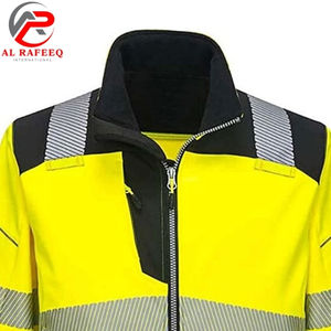 Chaqueta Softshell de Alta Visibilidad 2026, Impermeable, de Poliéster, Ropa de Trabajo de Seguridad con Logotipo Personalizable - Product Image 6