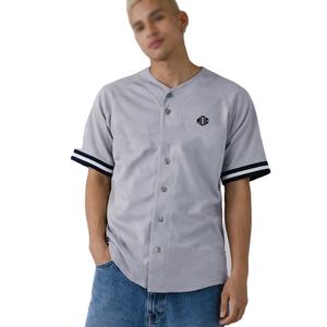 Camiseta Deportiva de Malla con Botones para Hombre, Jersey de Béisbol de Lujo al por Mayor 2026, Manga Corta, Personalizable para Equipos, Fabricante OEM, EE. UU. - Product Image 1