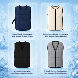 Cooling <b>Vest</b> with Integrated Cooling Gel Different Designs Phase Change Material Low Price for <b>Men</b> & Women Hot Weather - Product Image 6